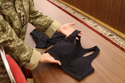 Міністерство оборони передало ЗСУ жіночу спідню білизну